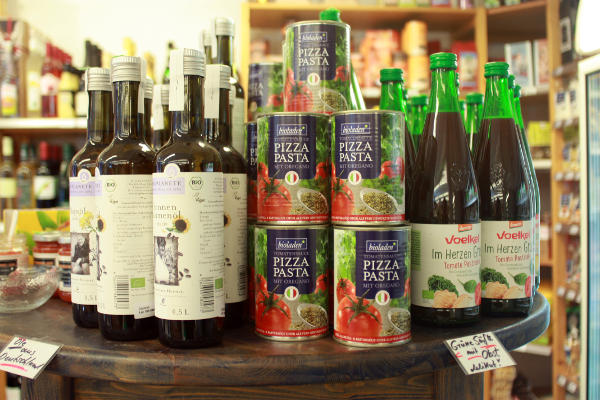 Foto von Weinflaschen